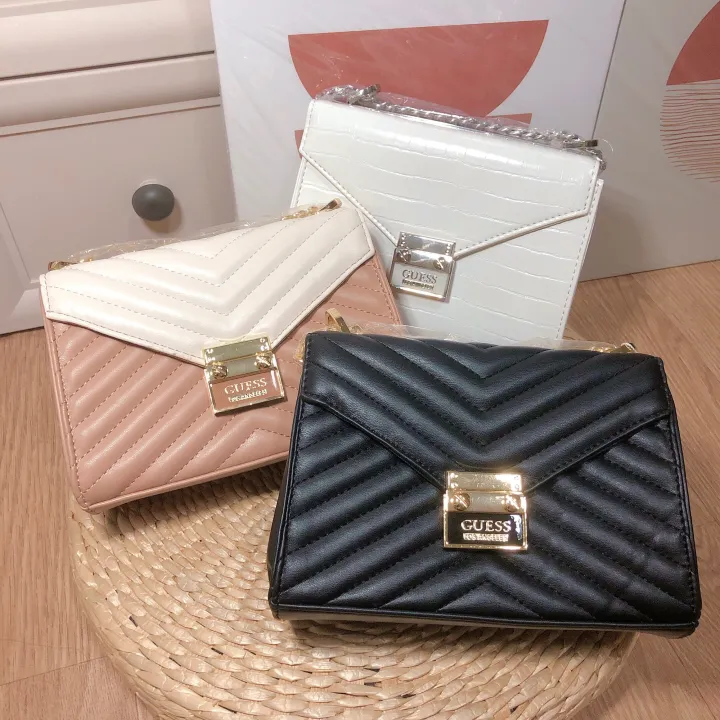 Guess lynda chain crossbody bag Lazada PH