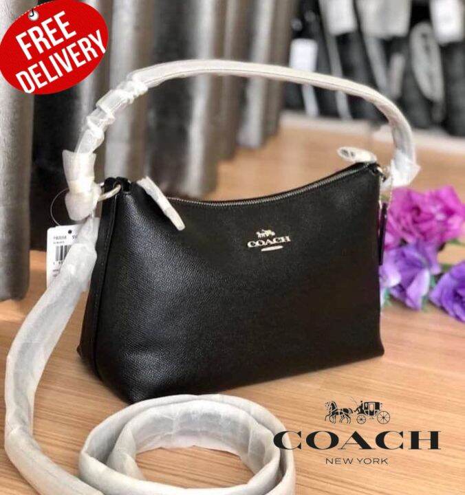 กระเป๋าถือ กระเป๋าสะพาย LEWIS SHOULDER BAG (COACH F80058) SV/BLACK