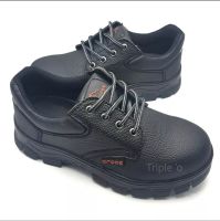 รองเท้าเซฟตี้ Safety shoes หัวเหล็ก สีดำ น้ำตาล 8003 ไซส์ 35-46