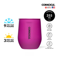 [สินค้าใหม่] CORKCICLE แก้วสแตนเลสสูญญากาศ 3 ชั้น 355ML(12OZ) รุ่น STEMLESS BERRY PUNCH