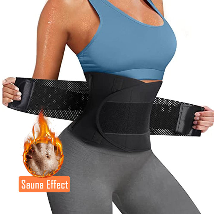 Women Sauna Corset Waist Trainer Sweat Belts Tummy Control Slim