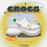 พรีออเดอร์ crocs bae ของแท้ 100% รองเท้าแตะส้นสูง 6cm.