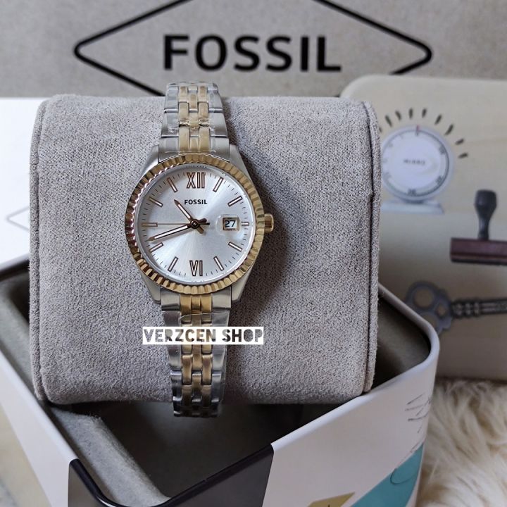 Original Fossil Two Tone Watch for Women ES4990 | Lazada PH