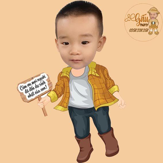 Chi tiết hơn 52 về chibi sinh nhật bé trai hay nhất  cdgdbentreeduvn