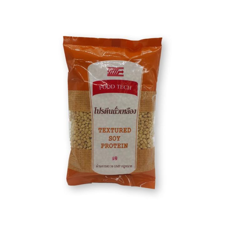 Food Tech Textured Soy Protein No.2 200g.ฟู้ดเทค โปรตีนถั่วเหลือง เบอร์ 2 200 กรัม