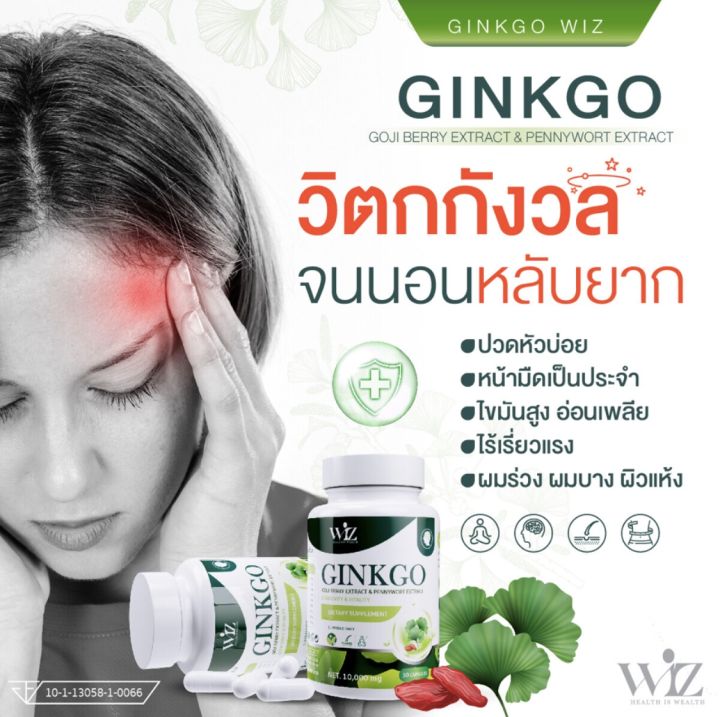 กิงโกะวิชต์-ginkgo-goji-berry-ผลิตภัณฑ์เสริมอาหารจากใบแปะก๊วยโกจิเบอร์รี่