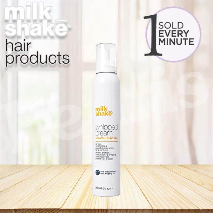 มิลค์เชควิปครีม MILK SHAKE WHIPPED CREAM LEAVE IN FOAM 200 ML.ลีฟ อิน
