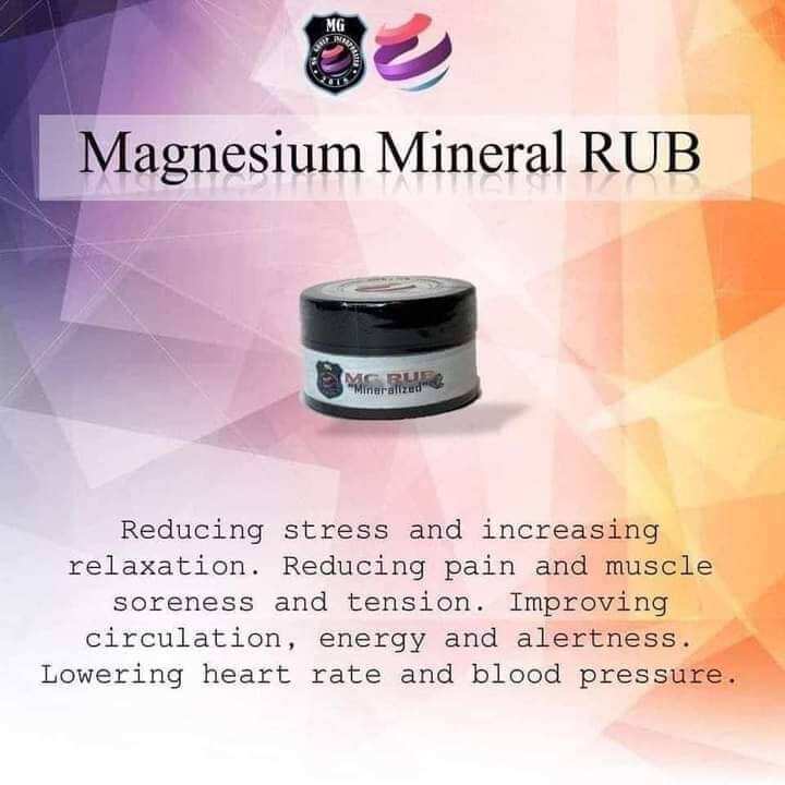 Magnesium Therapy Mineral Rub Lazada PH