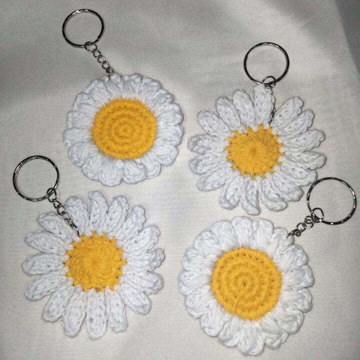 Daisy Keychain Crochet Lazada PH