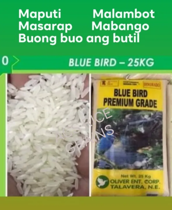 ORIGINAL BLUE BIRD Denurado Rice (mabango, malambot, maputi, buo ang