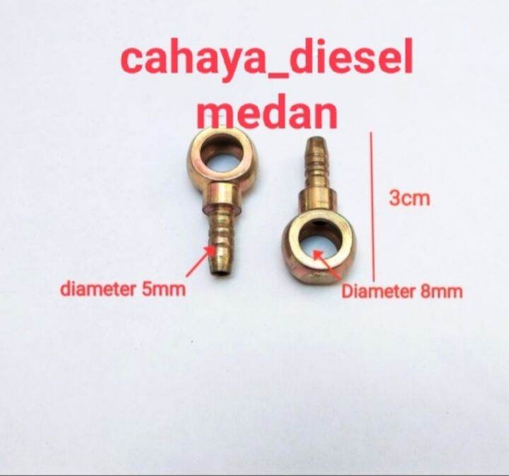 Nepel Runcing Nepel Baut Banjo Ukuran 8mm Lazada Indonesia