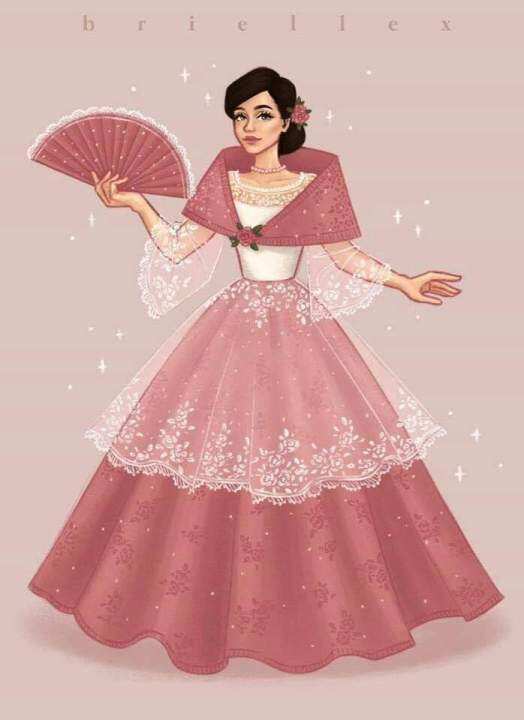 Maria Clara Traditional Costume | Lazada PH