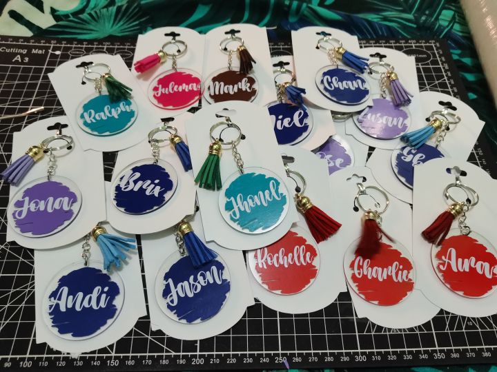 Customized acrylic keychains Lazada PH