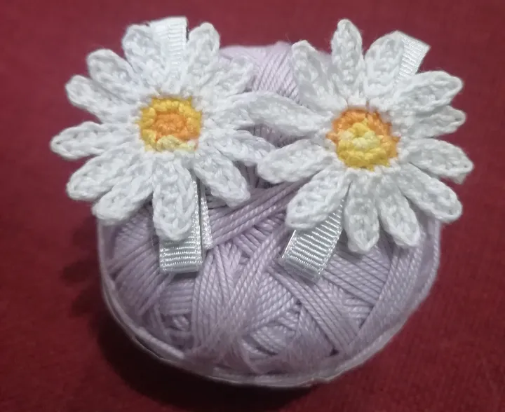 Crochet hair accessories hair clip hair tie | Lazada PH