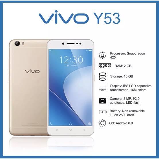 vivo y53 information