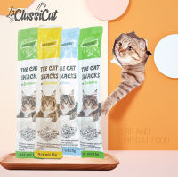 FAENBEI®️30 ชิ้น/แพ็ค Cat Strips ขนมแมว ขนมแมว อาหารเปียก แพคเกจ