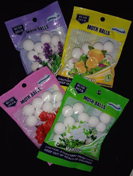 NAPTHALENE MOTH BALLS. Kills moths and other fiber insect to protect
