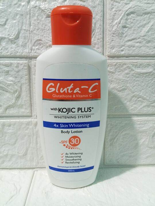 GLUTA -C with kojiec plus whitening system spf30 (300ml) | Lazada PH