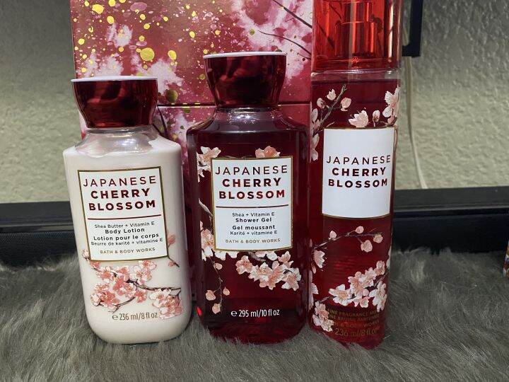 Bath and Body Works Japanese Cherry Blossom Gift Set Lazada PH