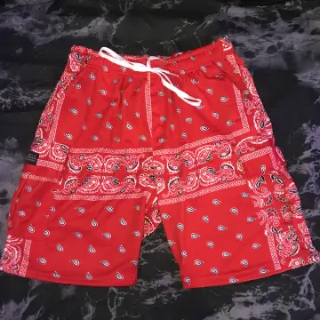 Shop Full Bandana Cargo Shorts online