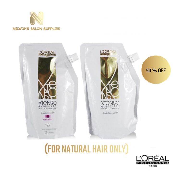 Loreal Xtenso Rebonding Cream (Normal) VARIANT 400ML Lazada PH