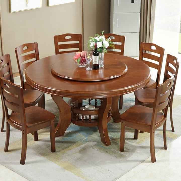 New Round 8 Seater Dining Table Set | Lazada Ph