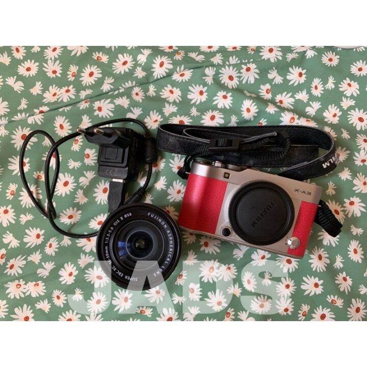 FUJIFILM XA3 PINK MIRRORLESS CAMERA Lazada PH