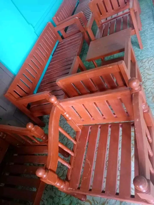 Sala set/wooden furniture For you and your family Make your home