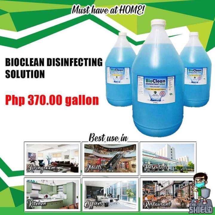 BIOCLEAN DISINFECTING SOLUTION Lazada PH
