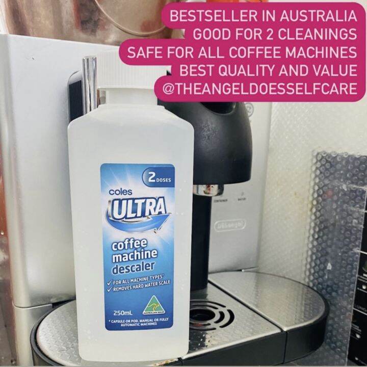 Coles Ultra Coffee Machine 2 Dosage Descaling Descaler 4 Nespresso Dolce Gusto Other Machines