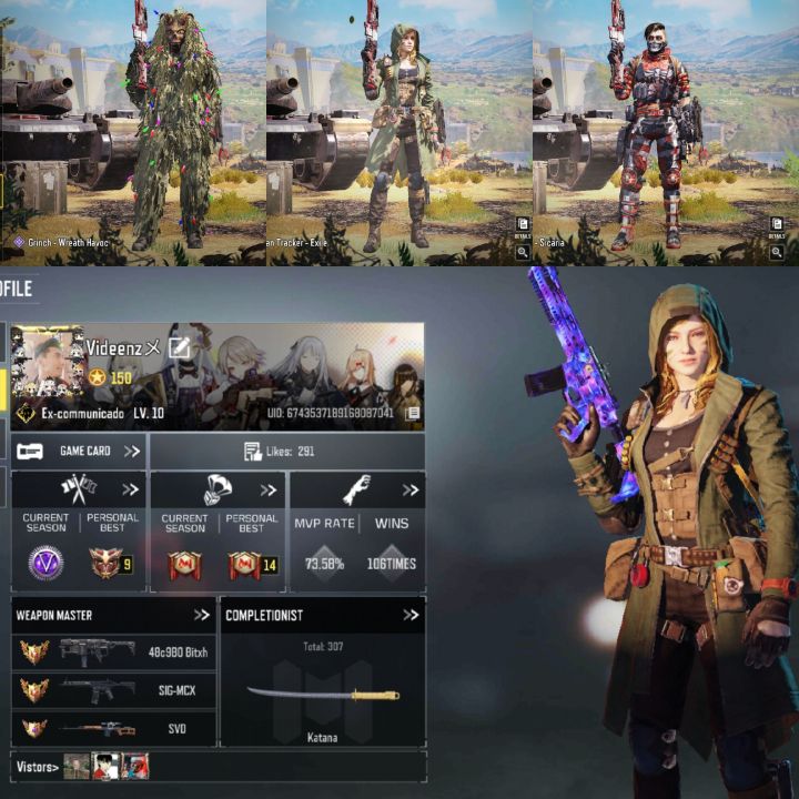 Call of Duty Mobile Account For Sale, CODM Account For Sale
