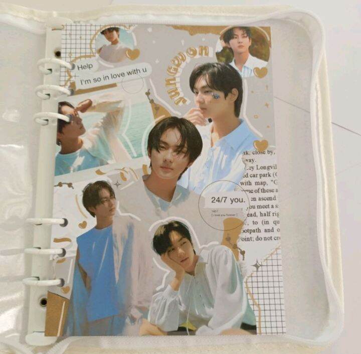 enhypen jungwon a5 binder cover | Lazada PH