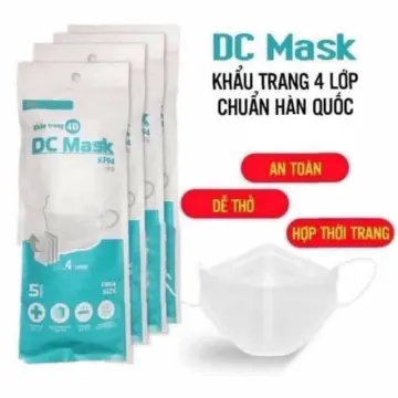 Có bao nhiêu loại khẩu trang DC Mask hiện có trên thị trường? 
