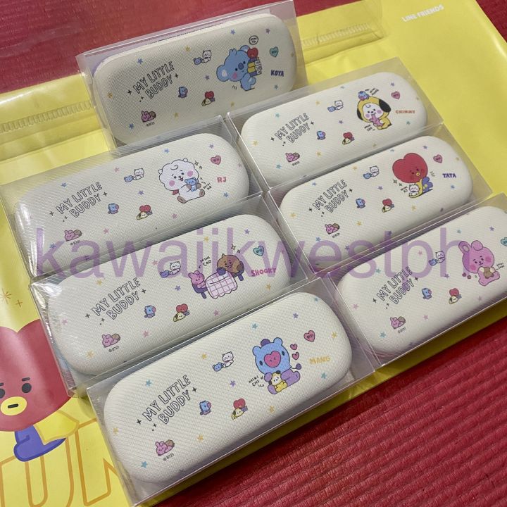 [On-hand] BT21 Little Buddy Glasses Case Set | Lazada PH