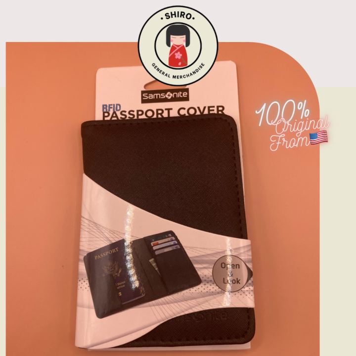 SAMSONITE RFID PASSPORT WALLET Lazada PH