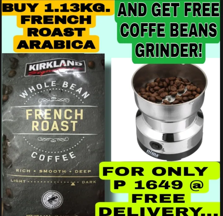 French Roast Coffee Bean, Arabica Lazada PH