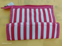 Cosmetic Pouch Red&amp;Whit(14x12.5x5cm)