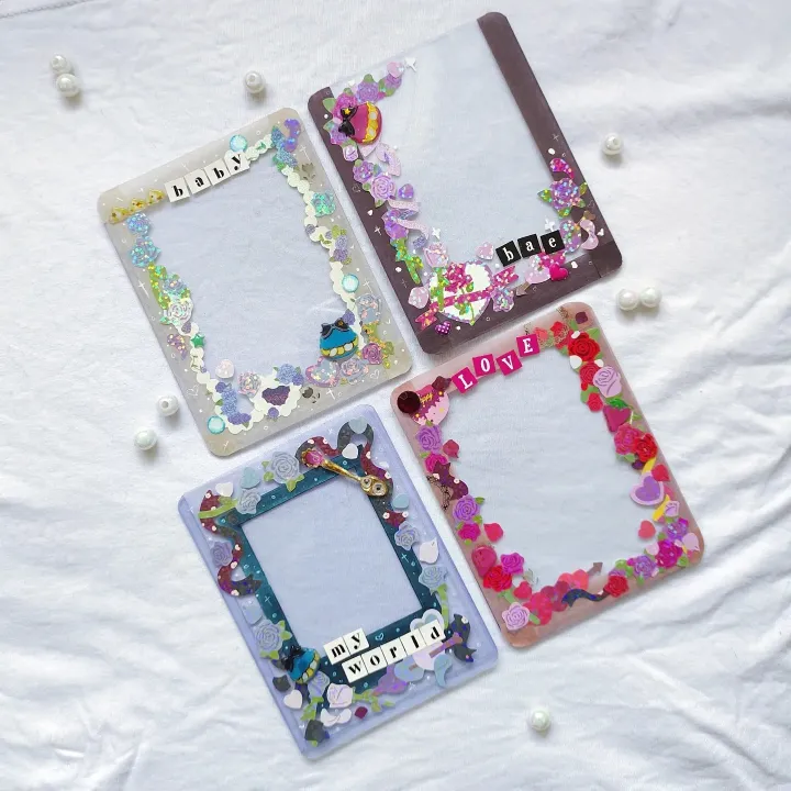 [Connect_wyou] Decorated Toploaders for Kpop Photocards Lazada