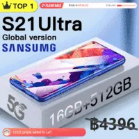 【รับประกันศูนย์ไทย 1 ปี】Sumsung Galaxy S21Ultra 5G โทรศัพท์มือถือ สมาร์ทโฟน 7.5นิ้ว RAM16GB ROM512GB สินค้าอย่างเป็นทางการ โทรศัพท์ถูกๆ 6800MAh โทรศัพท์เกมมิ่ง หน่วยความจำแฟลชแบบเต็มหน้าจอรองรับลายนิ้วมือสมาร์ทโฟน S21Mini
