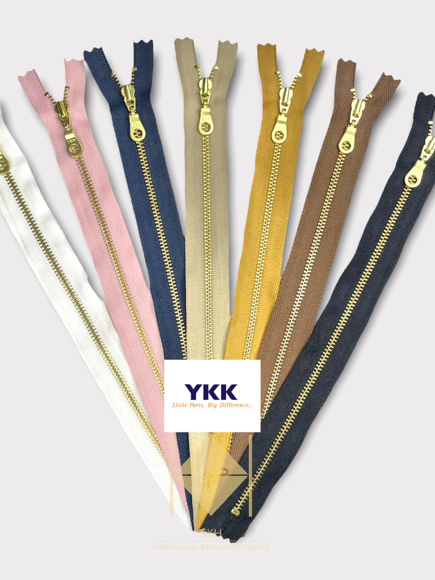 YKK® #5 Nickel Style G Single Non-Locking Metal Zipper Pull (Metal Chain)