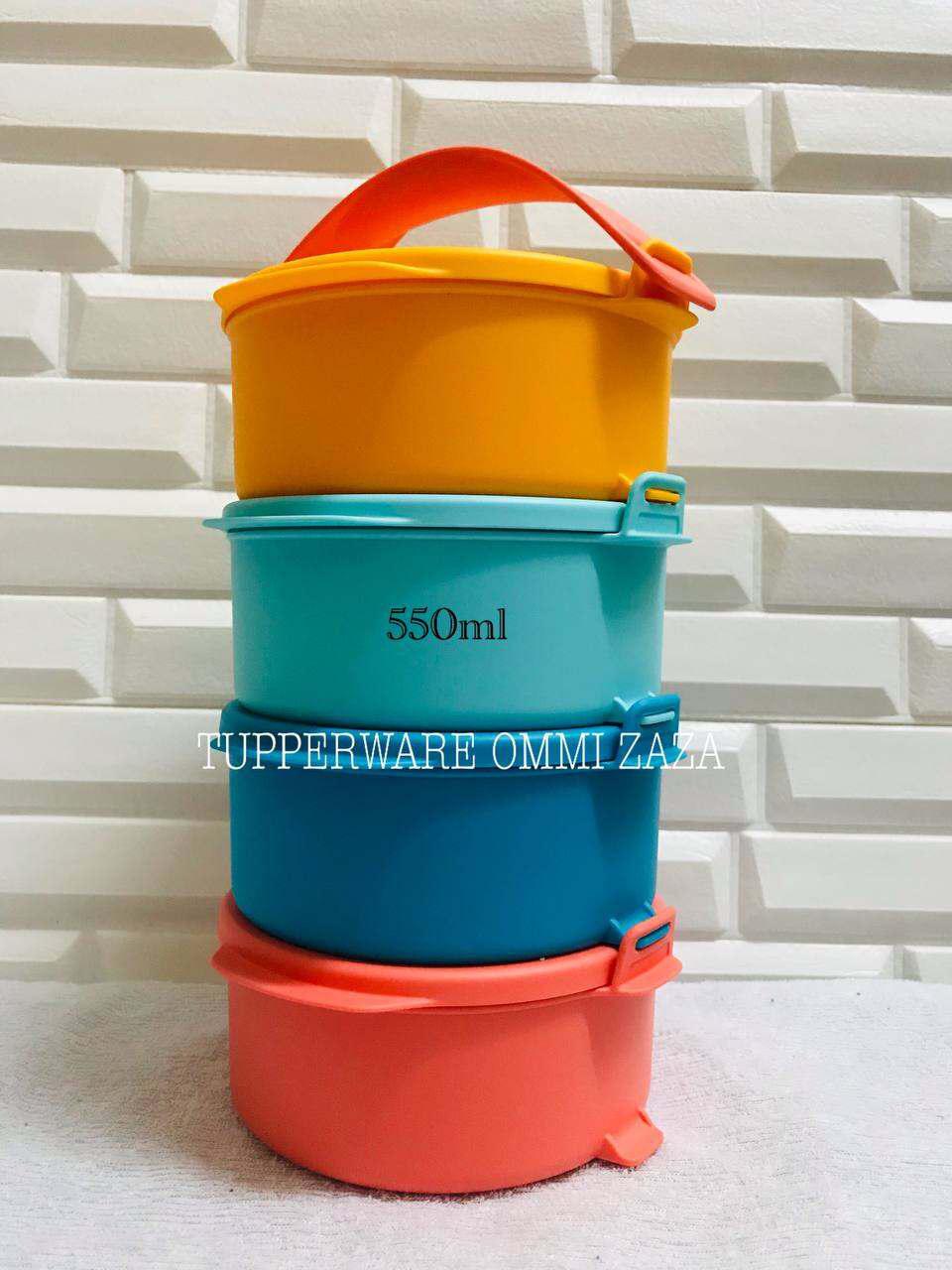 Tupperware Mosaic Bread Server 3.0L/ Bekas Roti/ Bread Keeper/ Roti/ Bread