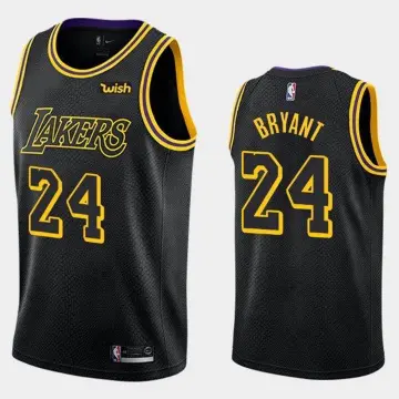 Kobe Bryant Los Angeles Lakers Jersey Black snake skin – Classic Authentics