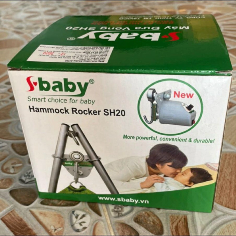 ภาพหน้าปกสินค้ามอเตอร์ไกวเปล s-baby ชำระปลายทางได้ พร้อมส่ง จากร้าน 112autopart บน Lazada