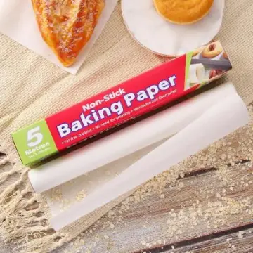 Parchment Paper Non-stick Baking Parchment Roll Unbleached Baking Pan Liner  For Kitchen Air Fryer Steamer Cooking Bread