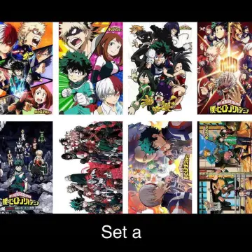 My Hero Academia Character Poster Collection (Set of 8 pieces)  Hero  academia characters, My hero academia, Boku no hero academia