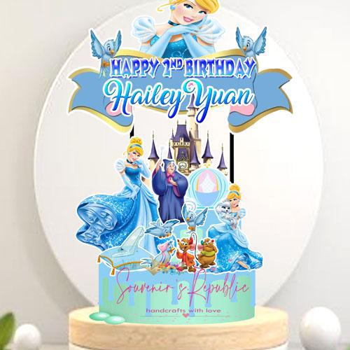 Cinderella cake for my beautiful little niece. Had so much fun making this  one! : r/cakedecorating