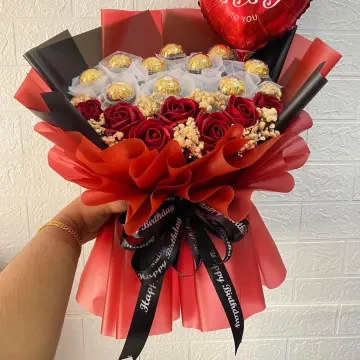 Bouquet coklat murah/ bouquet coklat / bouquet jimat / bouquet