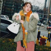 (พร้อมส่ง) SAC.BANGKOK เสื้อแจ็คเก็ตกันหนาวบุขน FUR JACKET กันหนาวได้ถึงอากาศติดลบ เฟอร์ถอดออกได้ค่ะ ได้