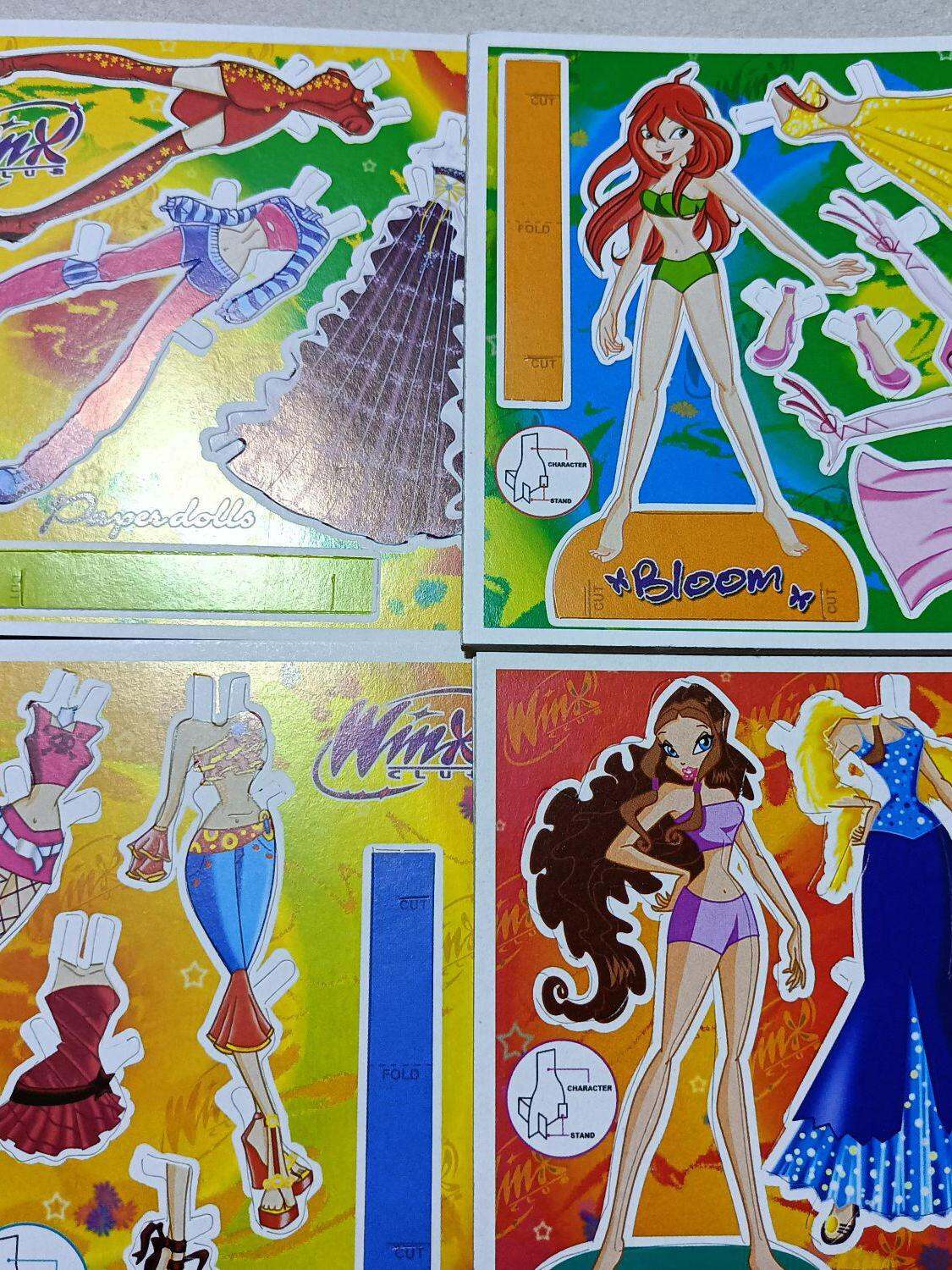 winx paper dolls