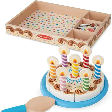 Melissa and doug store birthday cake set